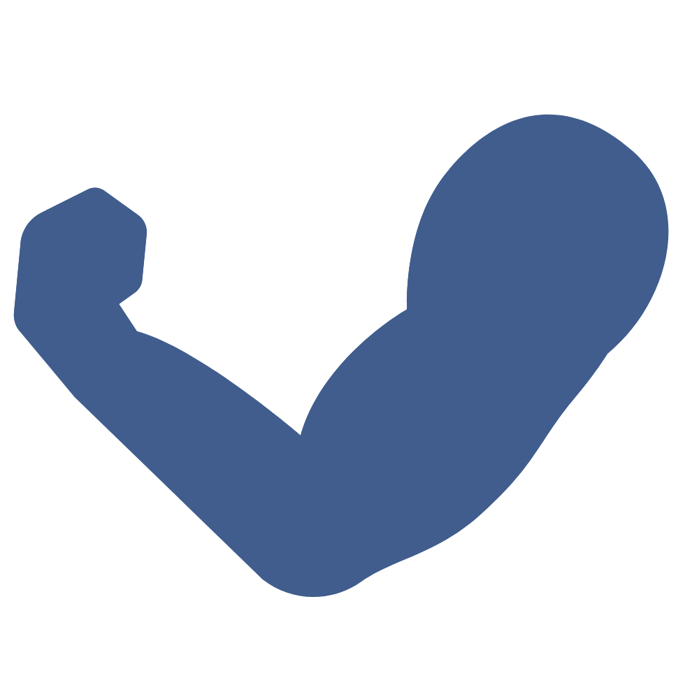 Strong security foundation icon