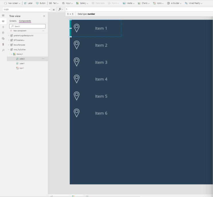 Tutorial: Power Apps Flyout Menu - Bravo Consulting Group