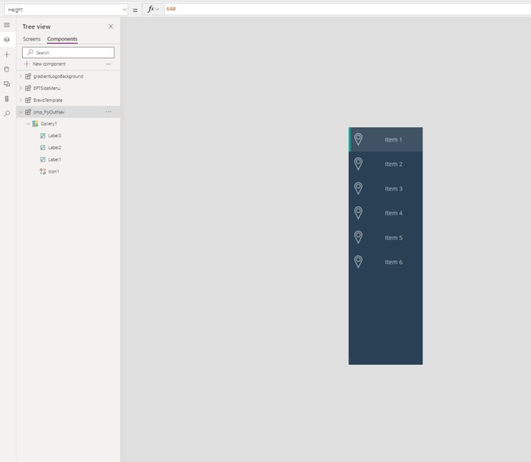 Tutorial: Power Apps Flyout Menu - Bravo Consulting Group